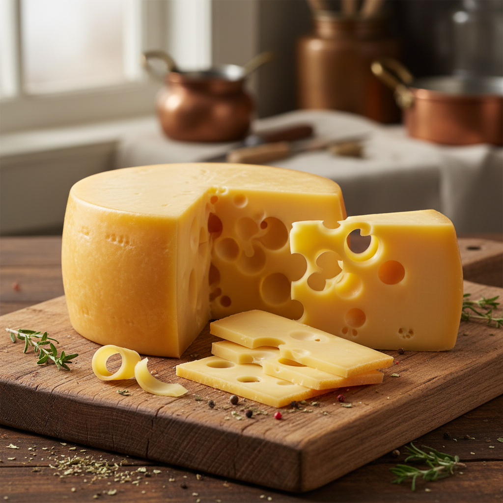 Queso Emmental Suizo - Quesos Marmen